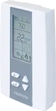 Neptronic ARO24TH Temperature Sensor and RH Sensor IAQ Wall-Mount Controller