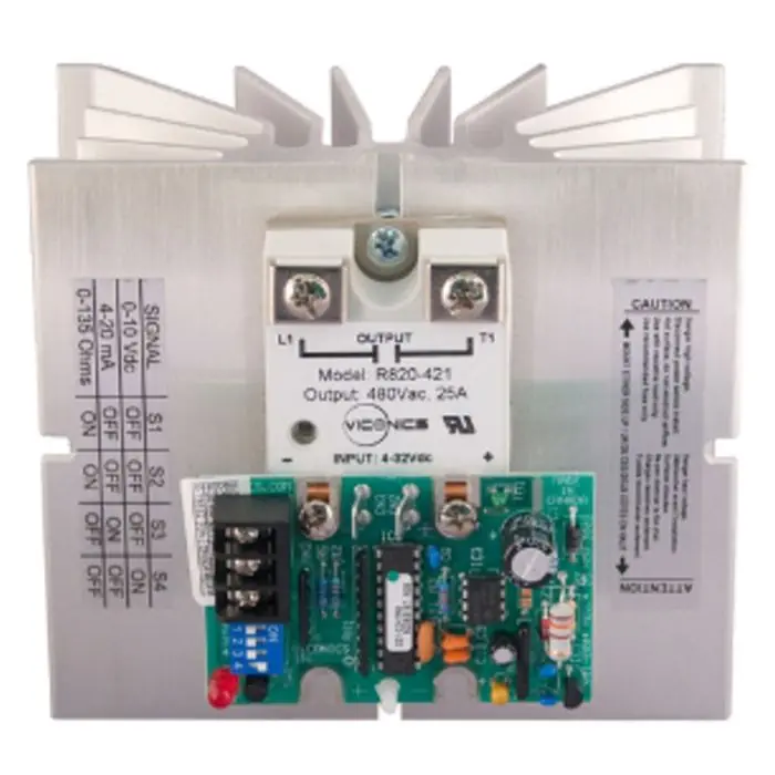 Viconics R820-623-REV2 SCR Power Controller 24 To 600 Volt Range 3-Phase 25 Amps