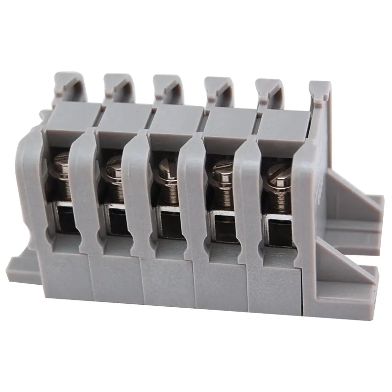 Marathon 6G38-TSKK-F Tin Plated Thermoplastic Housing Sectional Terminal Block 22-10-AWG