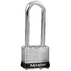 Master Lock 21LJWO Tumbler Padlock Keyed Different Laminated Steel