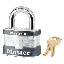 Master Lock 25WO Tumbler Padlock Keyed Different 2 Width Without Cylinder