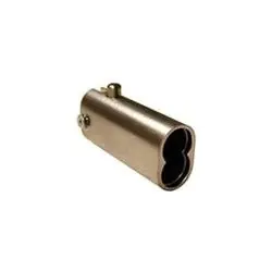 Olympus Lock 724VR26D File Cabinet/Medical Cart Push Lock Retrofit 2P73 Vertical Mount Slot Round Spring Bolt Die-Cast Zinc Satin Chrome Plated