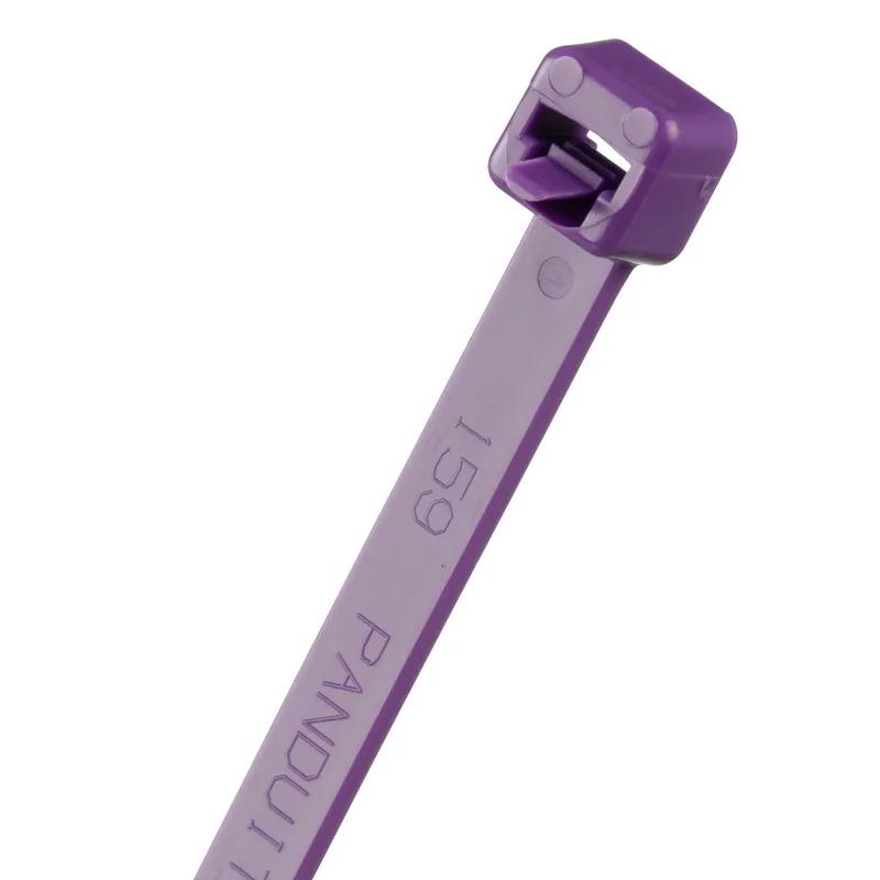 Panduit PRT2S-M7 Releasable Cable Tie, Purple, PA6.6, 7.4L, 50lb, PK1000