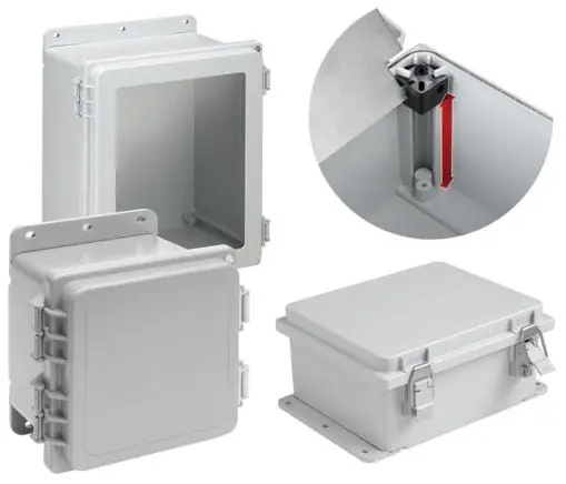 nVent A884PHCW HOFFMAN TYPE 4X POLY WDW CVR QR/SC 78351017085
