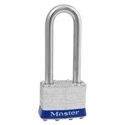 Master Lock 1UPLJ Tumbler Padlock Not Keyed 4-Pin Cylinder 1-3/4 Width 2-1/2 Shackle Clearance