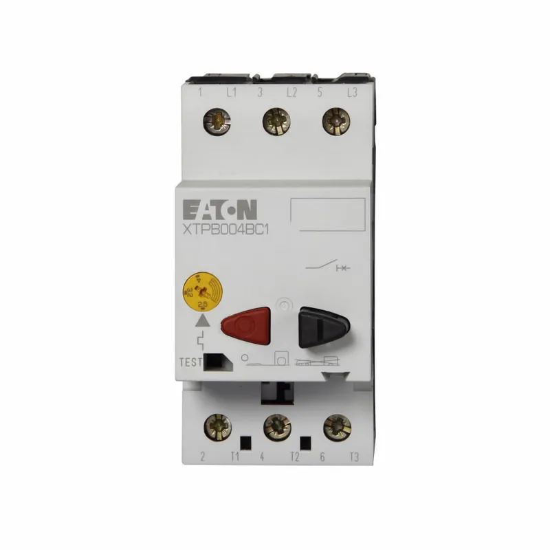 Eaton XTPB004BC1 IEC Motor Control UL 489 Industrial Miniature Circuit Breakers - Supplementary Protector, 32A, 5-10X trip, Single-pole, Standard terminals