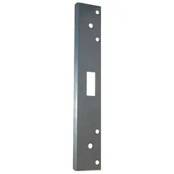 DON-JO MFG INC FL-212W-BP Security Strike Plate, 1-Hole Version, 1-3/4 Width x 12 Height