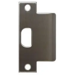 DON-JO MFG INC EST-102-630 Extended Lip Strike Plate, 13 Gauge, Stainless Steel