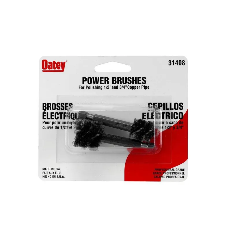 Oatey 31408 Carbon Steel and Cold Rolled Steel Fitting Brush