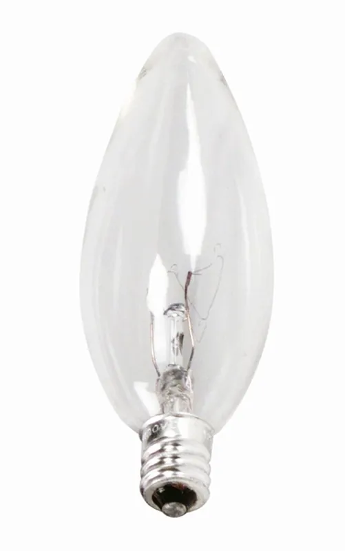 Philips 168260 DuraMax 60 W E12/15 Candelabra Incandescent Lamp BC60B10-1/2C/CL/LL 120V