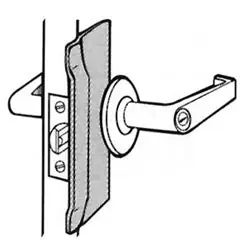 DON-JO MFG INC BLP-207-SL Latch Protector 3-1/4 Width x 7 Height Replacement MPN