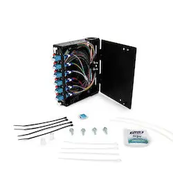 Corning SPH-CS12-A9-P00RE Fiber Splice, Commercial, SPH Pigtail Cassette 12-F OS2, LC Duplex, Single 250 Micron