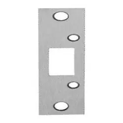 DON-JO MFG INC 2-SDS-BP Security Strike Plate 1-1/4 Width x 4-7/8 Height