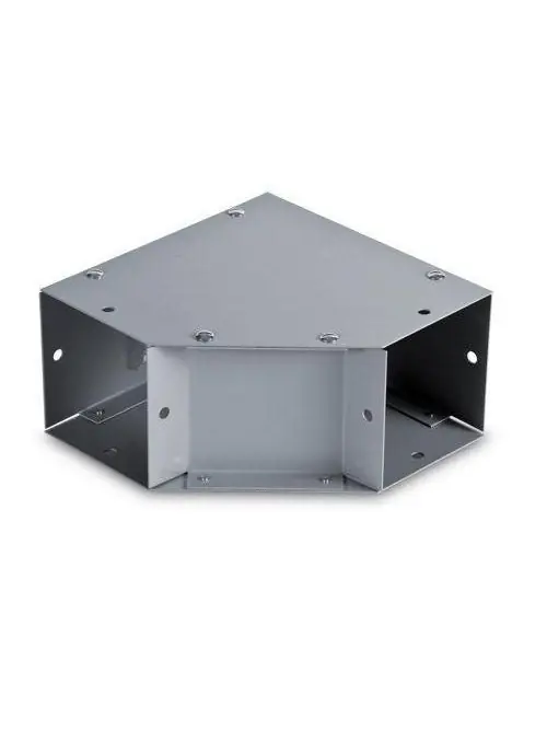 Austin AB-44EP 4x4 End Cap N1 Galvanized Wireway Fitting