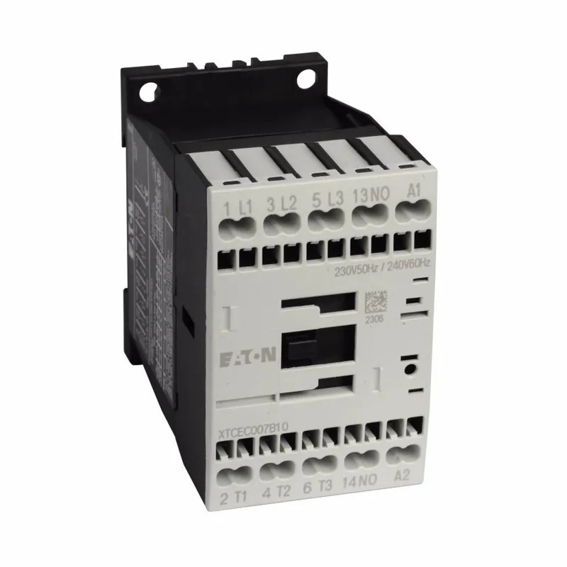 Eaton XTCEC018C10TD XT IEC Contactor 18A 24-27 Vdc 1NO