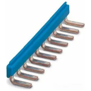 Phoenix Contact 2716680 Terminal Block Insertion Bridge Blue 10-Position 6.15 mm Pitch
