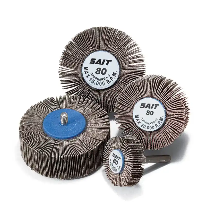 United Abrasives SAIT 70051 80G 2 x 1 Flap Wheel