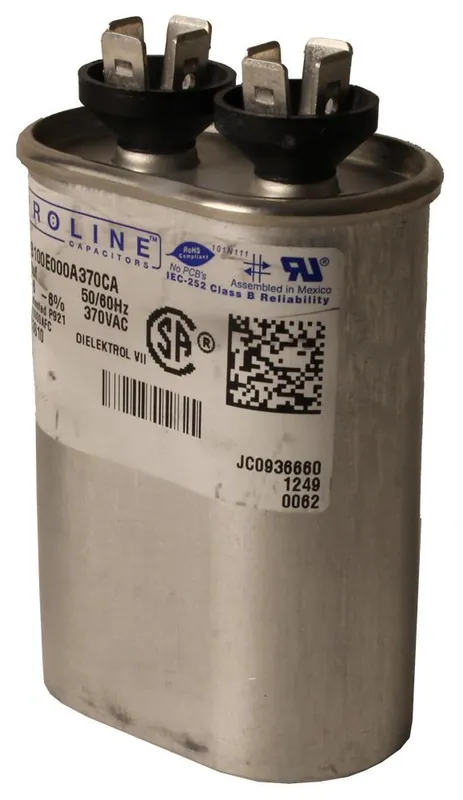 Fasco C4S7.5 Capacitor 7.5 MFD 440 V Oval