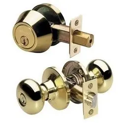 Master Lock BCC0603KA4 Door Lock Keyed Alike Biscuit Knob 6-Way Adjustable Latch KW1 Cylinder
