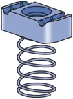 Atkore PS-RS-1/2-EG Power-Strut Channel Nut, Spring, 1/2-13