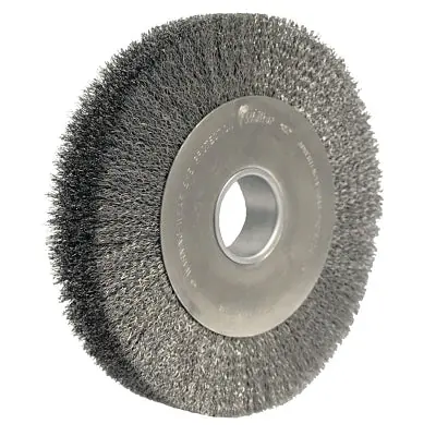 Weiler 3210 Wide-Face Crimped Wire Wheel 10 inches diameter