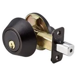 Master Lock DS0612PKA4S Door Deadbolt SC1 Single Cylinder 4-Way Adjustable Backset
