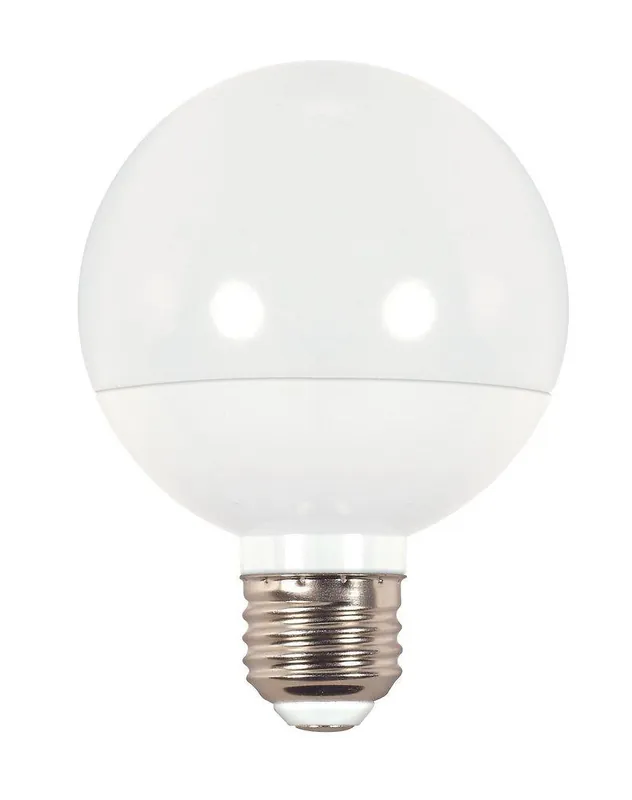 SATCO S9202 6W G25 Dimmable LED Light Bulb with Medium Base