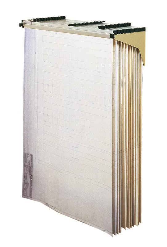 Safco 5030 Drop Lift Wall Planhold Rack