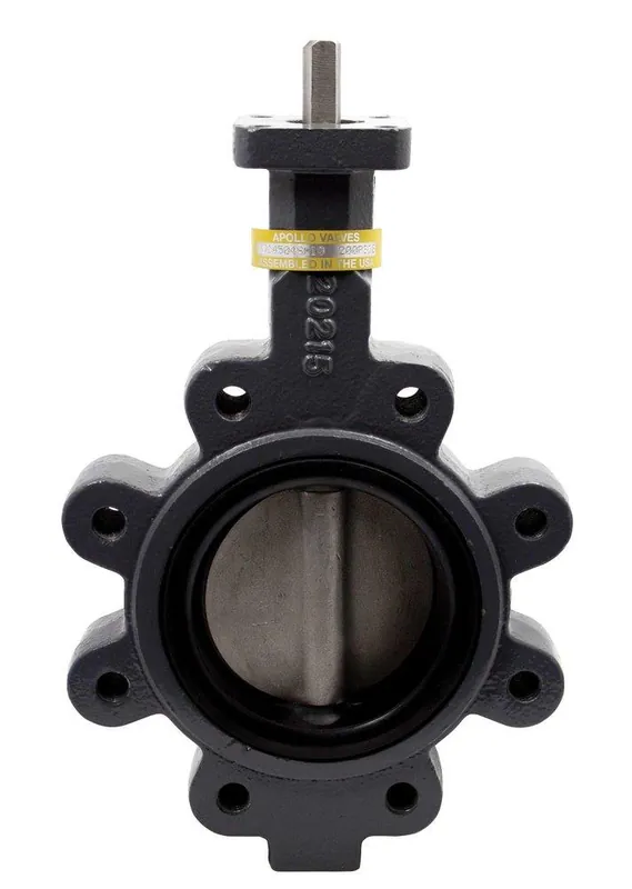 Apollo Valves LD14525BE11 LD145 Series 2-1/2 in. Ductile Iron Flanged EPDM 10 Position Handle Butterfly Valve