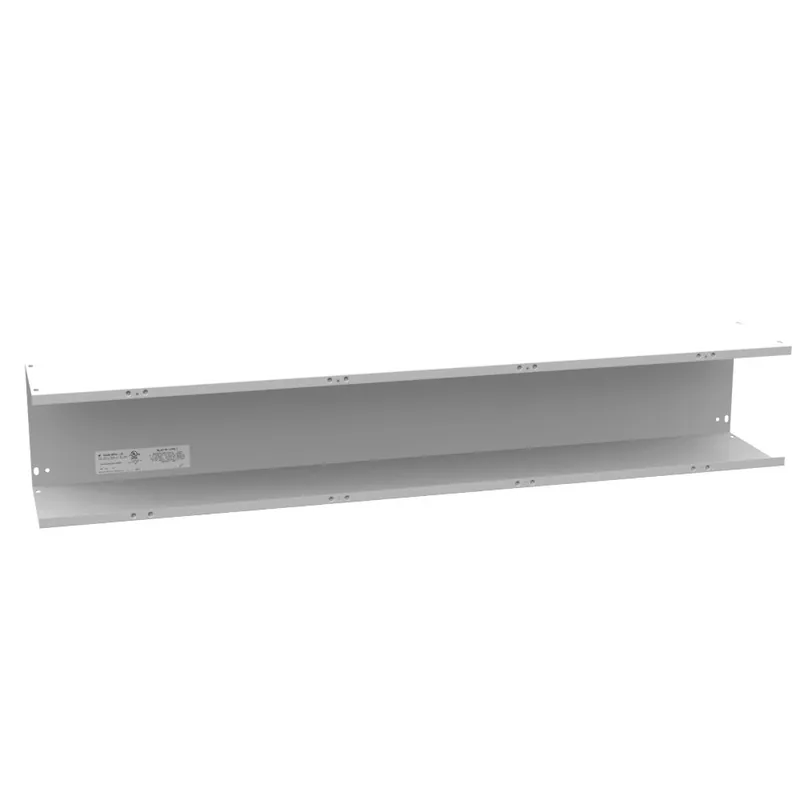 Milbank 8848-GSC1-NK 8x48x8 Screw Cover Wireway Type 1 UL Listed Steel No Knockouts ANSI 61 Gray