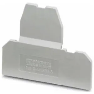 Phoenix Contact 2771023 Terminal Block End Cover Grey 67.2 L x 2.5 W x 52 H mm