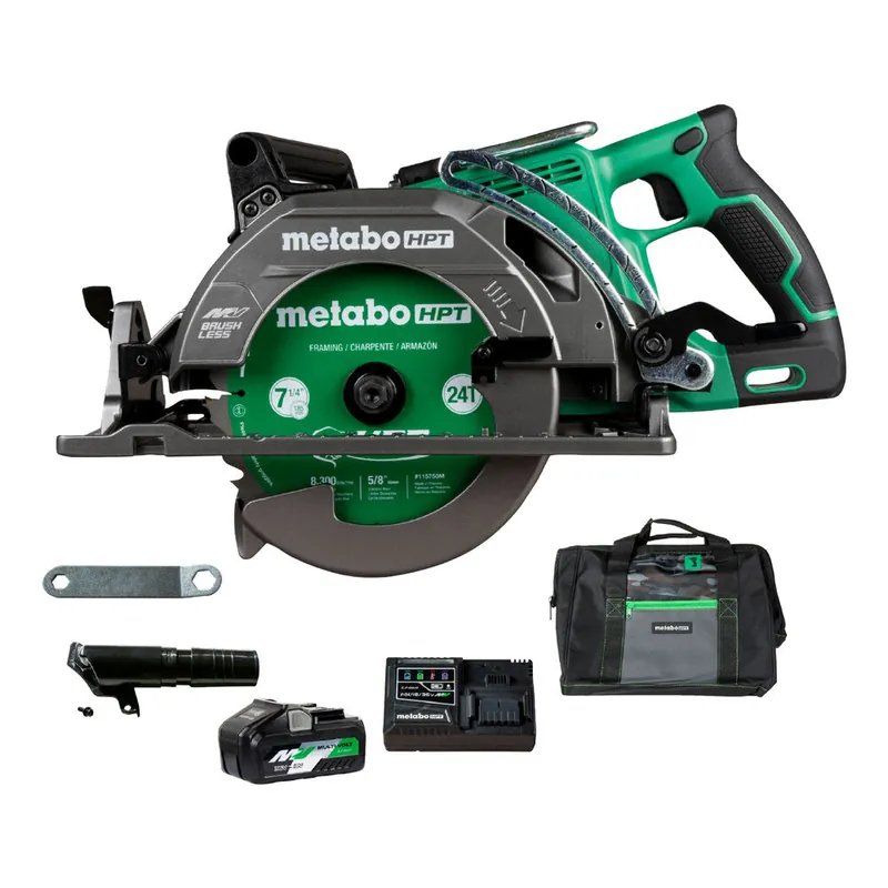 Metabo HPT C3607DWA 7-1/4 Rear Handle Circular Saw