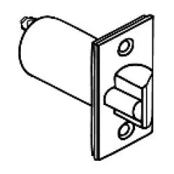 CAL-ROYAL PRODUCTS INC ULSLD238 US26D Door Deadlatch, 2-3/8 Backset, Satin Chrome, With 2-1/4 x 1 Faceplate