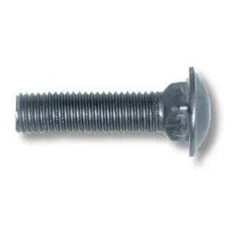 ITP 62C400BCGZ 5/8 x 4 Zinc Plated Carriage Bolt