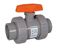 HAYWARD TB1250S 2-1/2 PVC True Union Ball Valve w/FPM o-rings