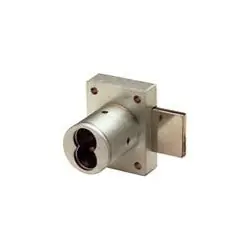 OLYMPUS LOCK INC 721DR-13826D Deadbolt Door/Drawer Cabinet Lock Field Reversible 1-1/8 Diameter x 1-3/8 Length Barrel