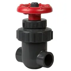 Spears 2031-005 1/2 PVC Gate Valve THD FKM