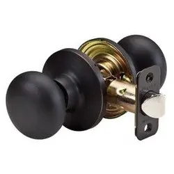 Master Lock BC0412PBOX Door Lock Keyed Different Biscuit Knob Adjustable Backset
