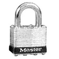 Master Lock 1MKSM4 1-3/4 Laminated Steel Padlock 5/16 in Shackle Length