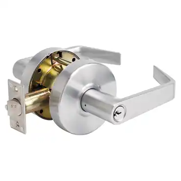 Master Lock SLCHKE26D Straight Lever,234 BKST,US26D C KWY,KD,BOXED