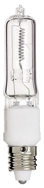 SATCO S3162 50W T4 Dimmable Halogen 2900K Light Bulb with Mini Base