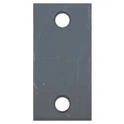 DON-JO MFG INC FB-225-PC Flush Bolt Strike Filler Plate 2-1/4 Width x 15/16 Height