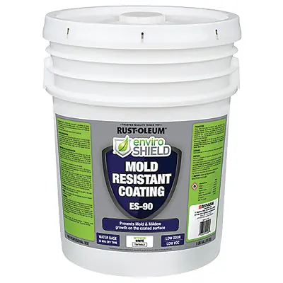 Rust-Oleum Industrial ES905 Water-Based Mold Resistant Coating Clear 5 gal
