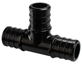 Sioux Chief 641PX434 Tee Pex 1 x 3/4 x 1 Polymer 20/BG
