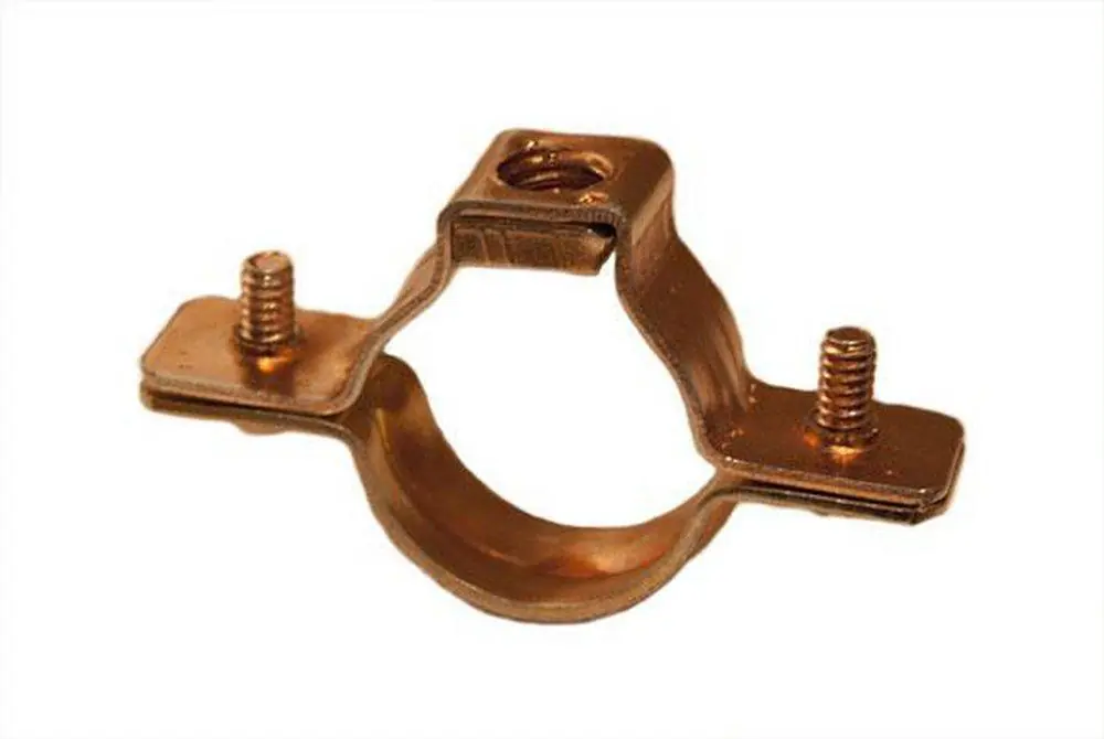 Sioux Chief 516-2CB 516 Series 1/2 in 16 ga Copper Plated Stamped Steel Split Ring Hanger