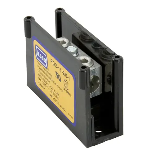 ECM Industries PDC-11-2/0-1 ILSCO PWR DISTR BLOCK 600 VAC 175 A
