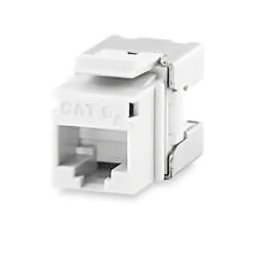 Signamax KJ458MT-C6AC-BK Keystone Jack, CAT6A Mt Keystone Jack, Black