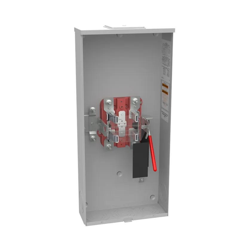 Milbank U4363-X-QG-CECHA Single Position Meter Socket 320 Amp 1 Phase Ringless Lever 4 Term OH UG 600V Quadplex