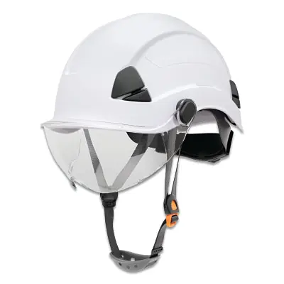 Honeywell FSH10001 Safety Helmet 6-point Ratchet Suspension Non-vented White