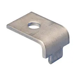 nVent CADDY BC200000EG Strut Beam Clamp, 1/2 in THK Flange, 460 lb Static Load